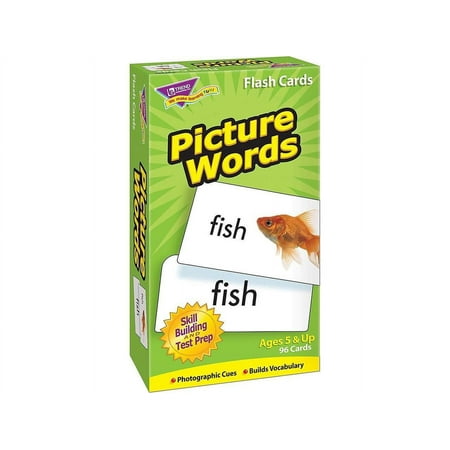 Trend Picture Words Flash Cards