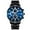 CI135_Black#3, variant on Mens Stainless Steel Adjustable Strap Watches with Large Dial for Daily Work Casual Watches Rose Gold#3