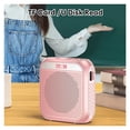 thumbnail image 3 of 8W 2200mAh Voice Amplifier Multifunctional Portable Personal Voice Speaker With Microphone Display For Teachers Speech ,Powerful Sound, 3 of 7