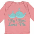 thumbnail image 4 of Inktastic My Mimi Loves Me Boys or Girls Long Sleeve Baby Bodysuit, 4 of 5