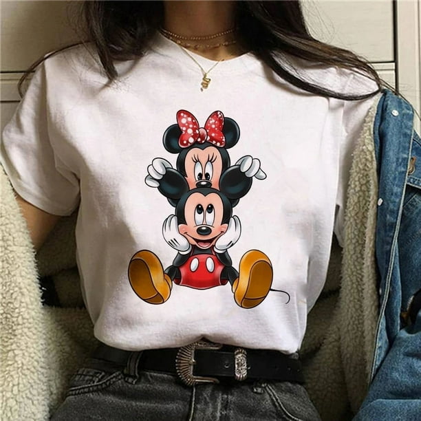 Minnie Personalizadas Shirt Blusas De Mimi Para Dama Camiseta De