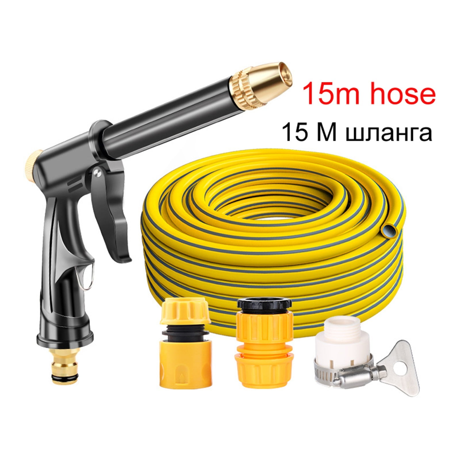 High Pressure Washer Water Gun Garden Watering Gun Hose Nozzle Spray Sprayer For Water Jet Foam Pot Car Power Cleaning Tool