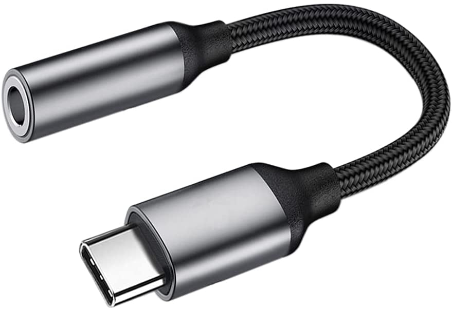 USB C to 3.5mm Audio Adapter Type C Female Headphone Jack Adapter Hi