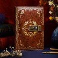 thumbnail image 2 of LCXmlly Diary Book Retro Style Notebook with Digital Combination Lock Password Protected Journal Book Diary Planner Organizer for Students, 2 of 8