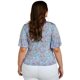 thumbnail image 3 of Blusa de temporada Roman Fashion/Tallas Extras, 1731 (Azul) azul 38 Roman Fashion BL-GR-1731-AZUL, 3 of 7
