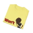 thumbnail image 4 of Wont he do it Woman Softstyle T-Shirt, 4 of 5