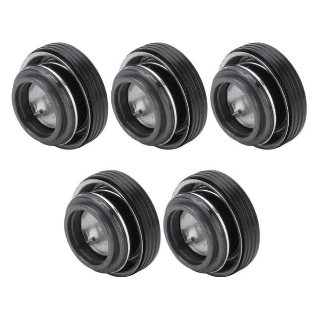 5-Pack Rubber Water Pump Seals with Sleeves - ET1500 Model, Standard Sizing for 2.6 Inch & 3.9 Inch Gasoline Engine Pumps, High Flexibility & Abrasion Resistance, Easy Installation Replacement Kit