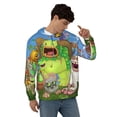 thumbnail image 4 of My Singing Monsters Men's Hoodie With Color Drawstrings Sweatshirt Hooded Pullover Print Winter Coat Jacket Medium, 4 of 9