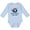 AE-Light Blue, variant on Grammy and Grandpa Love Me Grandson Boys Long Sleeve Baby Bodysuit