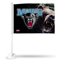 Maine Black Bears 11x14 Window Mount 2-Sided Car Flag