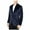 Blue - navycheck, variant on Ryan Seacrest Mens Velvet Two Button Blazer Jacket, Blue, Large