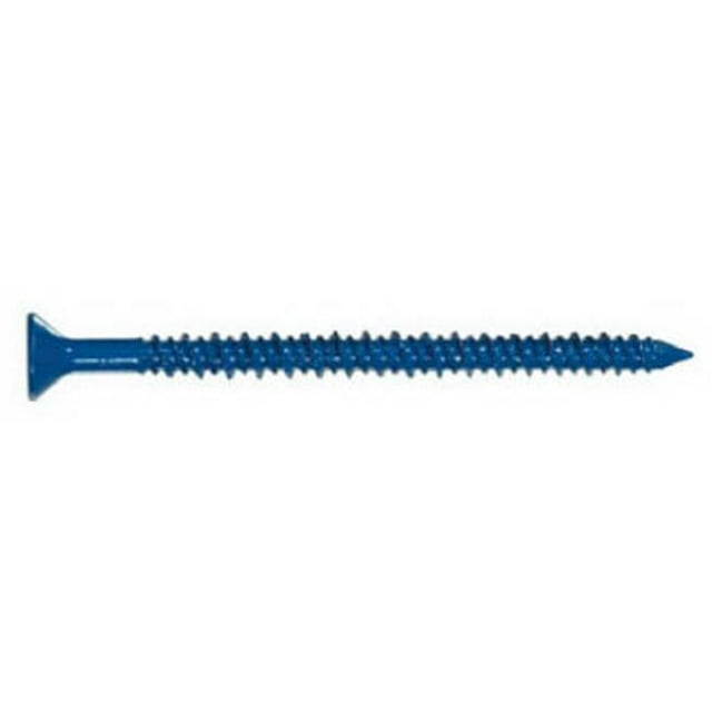 375303 100 Pack&44; 0.18 x 2.75 Po Phillips Tête Plate Vis à Béton de Robinet