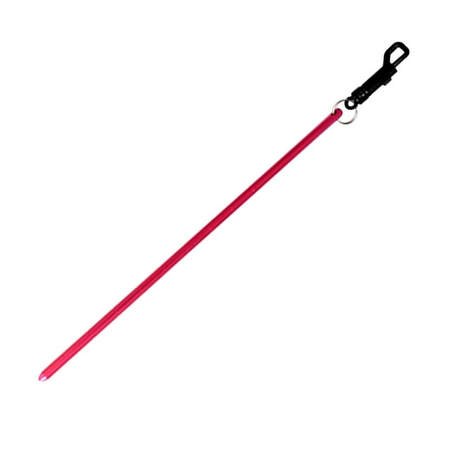 Scuba Diving Stick Pointer Rod Underwater Shaker Noise Maker + 15cm Measurement - Pink
