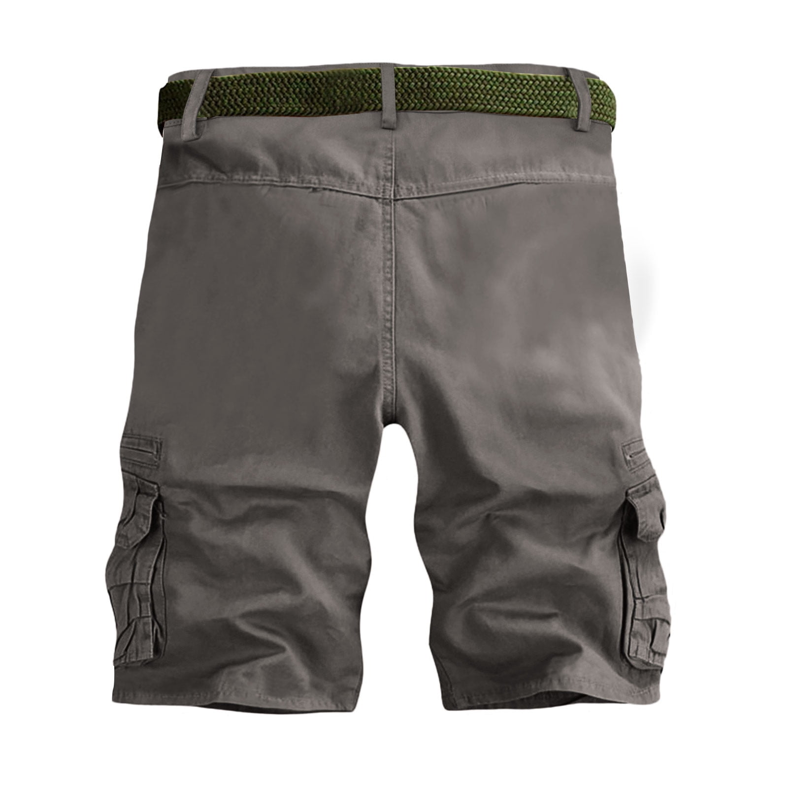 Cargo Shorts for Men 52 Tapered Baggy Drawstring 3/4 Capri Pants
