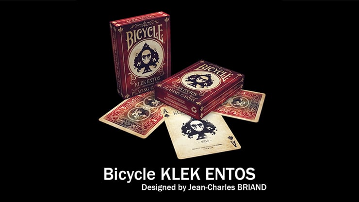 Bicycle Klek Entos Red (Marked) Playing Cards by USPCC