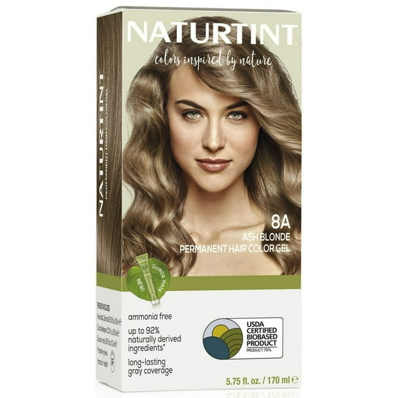 Naturtint 8A Ash Blonde Permanent Hair Colorant - 5.28 oz