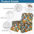thumbnail image 5 of FKELYI Groovy Hippie Daisy Flower Print Stretch Recliner Slipcover for Single Seat Reclining Chair Soft Fitted Sofa Couch Cover with Pocket Furniture Protector, 4 Pack, 5 of 7
