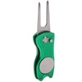 thumbnail image 4 of Foldable Golf Pitchfork, High Hardness Aluminum Alloy Golf Divot Repair Tool Practical To Use  for Work for Golf Green,Purple,Gray, 4 of 7