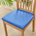 thumbnail image 3 of Juego de cojines cuadrados de cuero PU impermeables, funda para asiento de silla, funda protectora para silla de hotel, funda para cojín para el hogar, 3 of 6