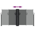 thumbnail image 3 of vidaXL Retractable Side Awning Anthracite 120x1200 cm, 3 of 5