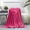 Hot Pink, variant on King Size Throw Blanket,Beige Minky Mink Throw,59x39 Inch Soft Cozy Fleece Blanket,303g Warm Plush Blanket For Sofa Bed,Non-Shedding Machine Washable Cozy Throw For Winter Napping.（Coffee）