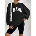 thumbnail image 2 of Weardear Oversized Sweatshirt for Women Crewneck Pullover Long Sleeve Printing Pattern Casual Tops, 2 of 5