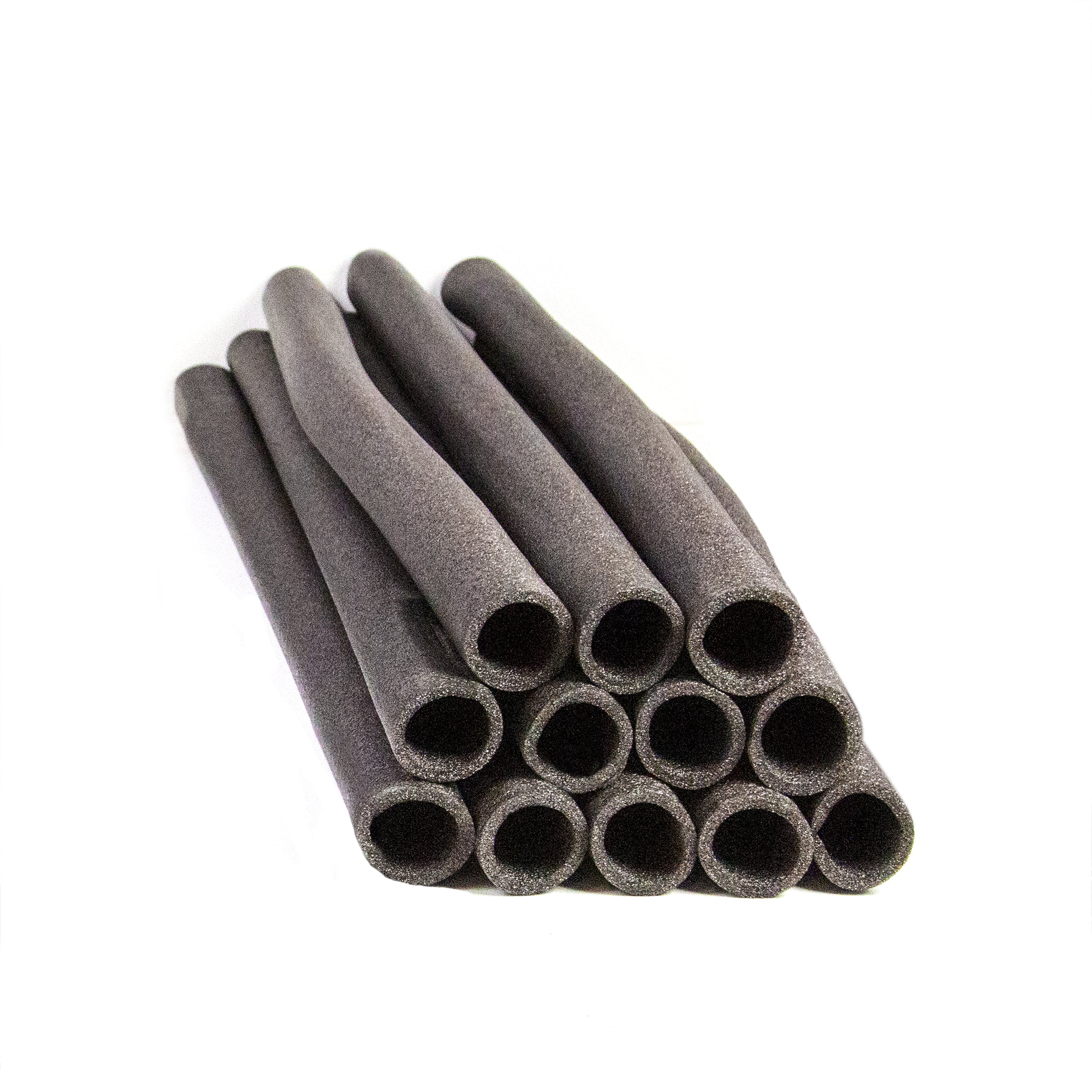 Skywalker Trampolines Replacement Enclosure Foam Sleeves (Set of 12) - Grey Protective Padding Covers for Safety Net Poles