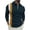 Blue, variant on yillto Men's Loose Shirts Big and Tall Quarter Zip Pullover Top Casual Long Sleeve Collared Shirt Fall Winter