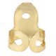 thumbnail image 2 of 3pcs Metal Picks Index Finger 1pc Thumb Guitar Parts Musical Instrument Accessories (Golden), 2 of 3