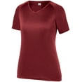 thumbnail image 3 of Augusta Sportswear Women's Attain Wicking V-Neck T-Shirt Size up to 3XL, 3 of 3