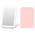 thumbnail image 3 of Redempat Sturdy Compact Mirror With Light For Makeup Touch-ups Clear Cosmetic Mirror Makeup Mirrors Pink, 3 of 6