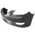 thumbnail image 2 of Front Bumper Cover For 2004-2006 Mazda 3 Sedan CAPA Primed with Fog Lamp Holes, 2 of 4