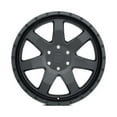 thumbnail image 4 of Level 8 Aluminum Rim SLAM 17X8.5in Matte Black Finish, 1785SLM-46140M12, 4 of 4