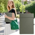 thumbnail image 2 of Solivara Letter Size Padfolio With Clipboard Pu Leather Writing Board For Business Meeting And Memo Organizer Home(Blackish Green,As Shown), 2 of 6