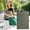 Blackish Green, variant on Letter Size PU Leather Clipboard, Business Padfolio Folder, Writing Board for Meeting Memo Writing Desk, Brown