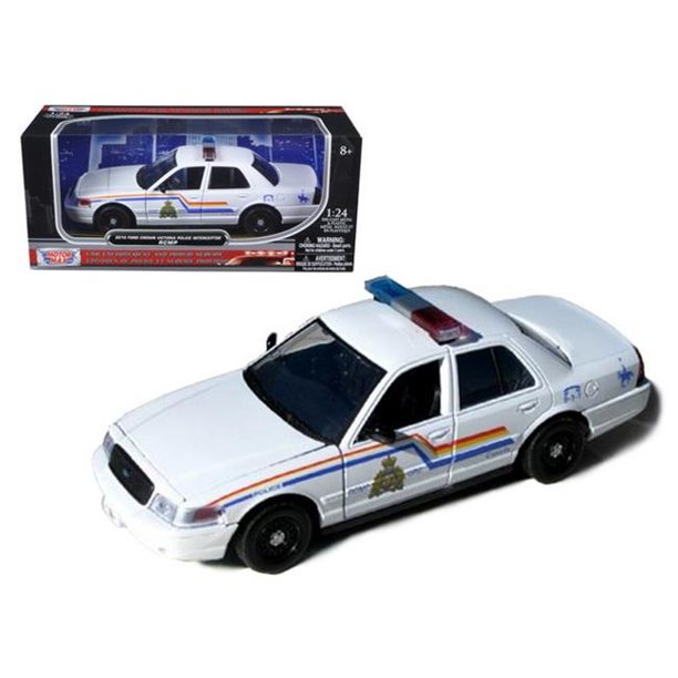 Motormax 76483 2010 Ford Crown Victoria Royal Canadian Police Car 124