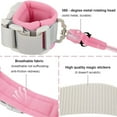 thumbnail image 5 of Kids Leash for Toddler, Anti Lost Wrist Link with Key & Lock, 6.56ft Safety Wristband Child Walking Harness for Supermarket Mall Airport Amusement Park Zoo Travel (Pink), 5 of 7