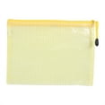 thumbnail image 3 of 12pcs A5 Plastic Zipper Bags for File Storage Protective with Waterproof and Durable PVC, Easy Document Classification, 3 of 4