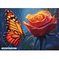 thumbnail image 2 of Kit de pintura con diamantes Mariposa Monarca Brillante de Diamond Art Club 46x33 cm, 2 of 4