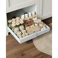 thumbnail image 1 of Cajones Organizador Bajo Fregadero, 2 Niveles Organizador de Cocina con 3 Rieles Adhesivo, Ajuste de altura en 6 niveles, Adecuado para Cocina Baño. Anchura 32-52 cm Ajustable, 1 of 17