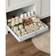 thumbnail image 1 of Cajones Organizador Bajo Fregadero, 2 Niveles Organizador de Cocina con 3 Rieles Adhesivo, Ajuste de altura en 6 niveles, Adecuado para Cocina Baño. Anchura 32-52 cm Ajustable, 1 of 17