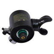 Aiqidi Portable Mini Diving Scuba Cylinder Kit, 0.5L Diving Air Tank Equipment Underwater Breath Oxygen Tank with 4500PSI High Pressure Pump