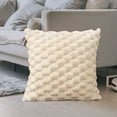 thumbnail image 5 of Grrvtrz Weaving Snowflake Velvet Solid Color Pillow Office Sofa Lumbar Support Pillow Bedside Support Pillowcase Cushion,Home Essentials,Home Decor, 5 of 6