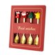 thumbnail image 4 of Juego de 4 cucharas navideñas con caja de regalo, cuchara para mezclar y revolver, cubiertos Caja roja, 4 of 9