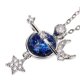 thumbnail image 5 of GOOHOCHY Planeta Star Collar Declaración Cadena de clavícula Pequeño colendiente Joyas para mujeres, 5 of 8