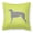 Green, variant on Carolines Treasures BB3696PW1818 Scottish Deerhound Checkerboard Blue Fabric Decorative Pillow