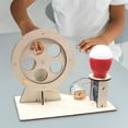 thumbnail image 4 of Rompecabezas de ciencia CUTICAT DIY Generador de madera 3D, 4 of 6