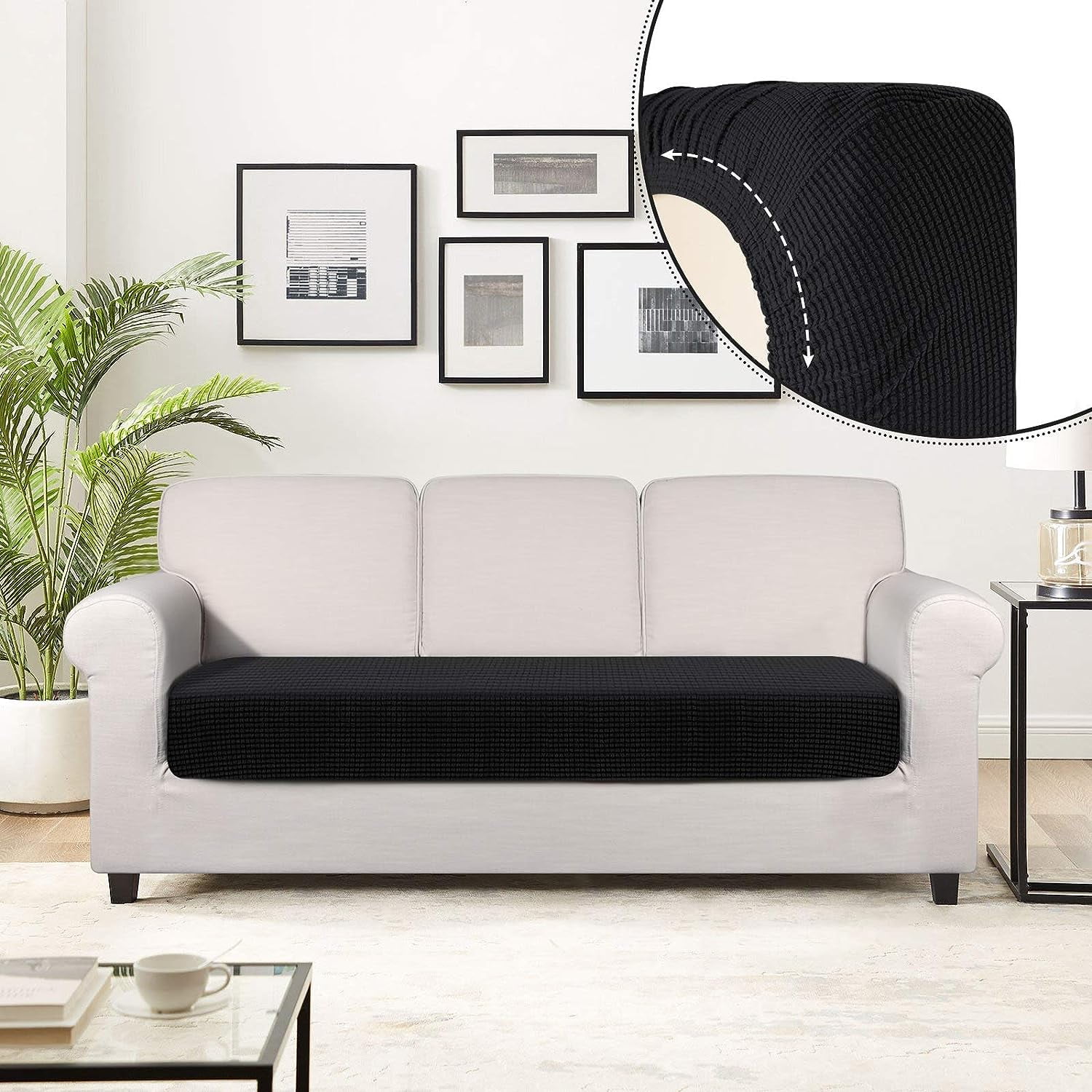 Black sofa cushions 2025