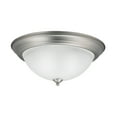 thumbnail image 2 of Kichler Lighting 15.25" LED Flush Mount, Brushed Nickel Finish with Satin Etched Glass, 2 of 2