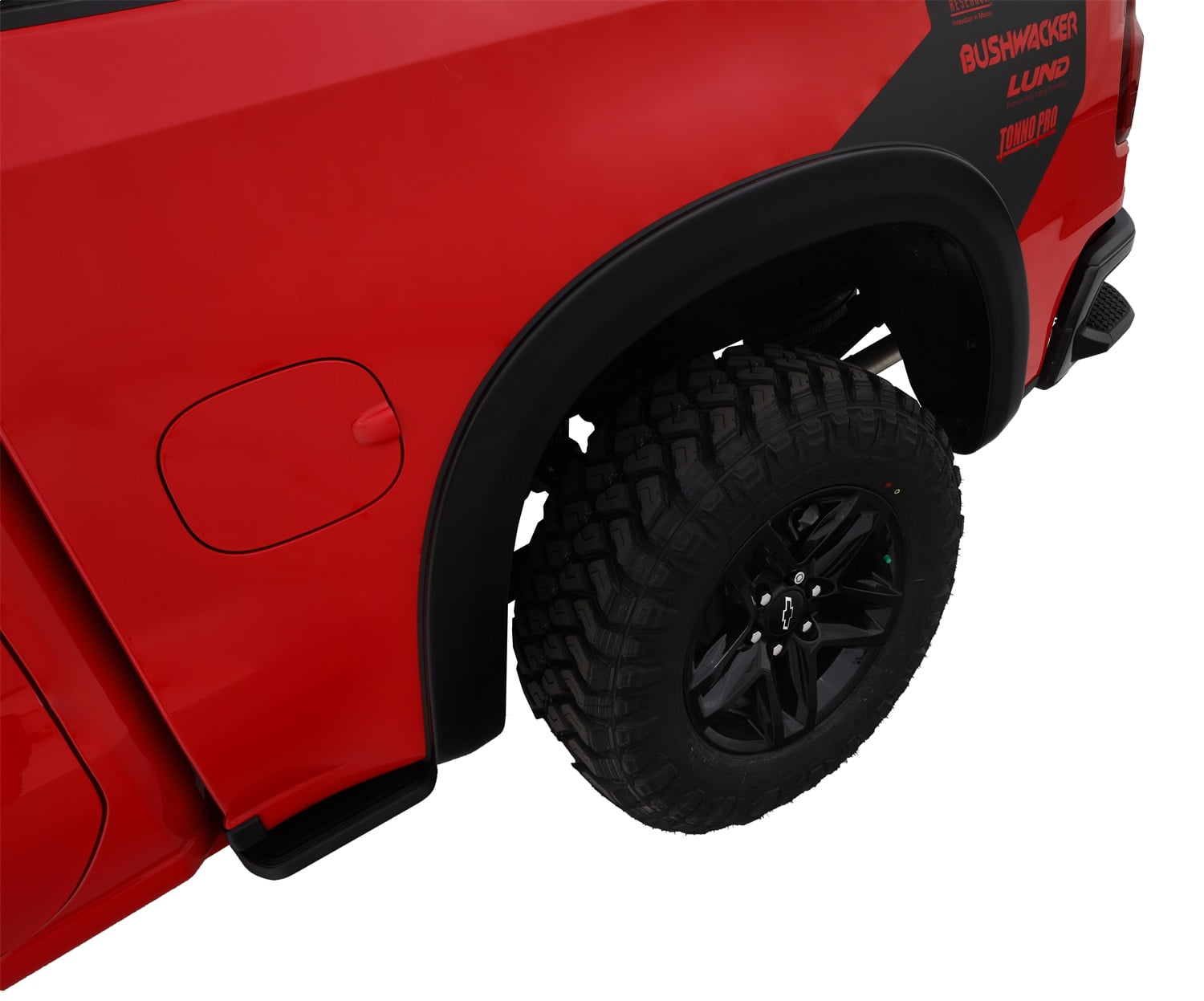OE Style Fender Flares 4 pc. Front Tire Coverage 0.75 in. Front Height